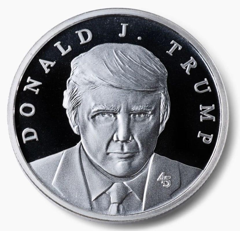 TRUMP EXCLUSIVE EDITION SILVER COIN