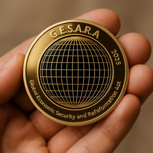 NESARA GESARA PREMIUM GOLD COIN
