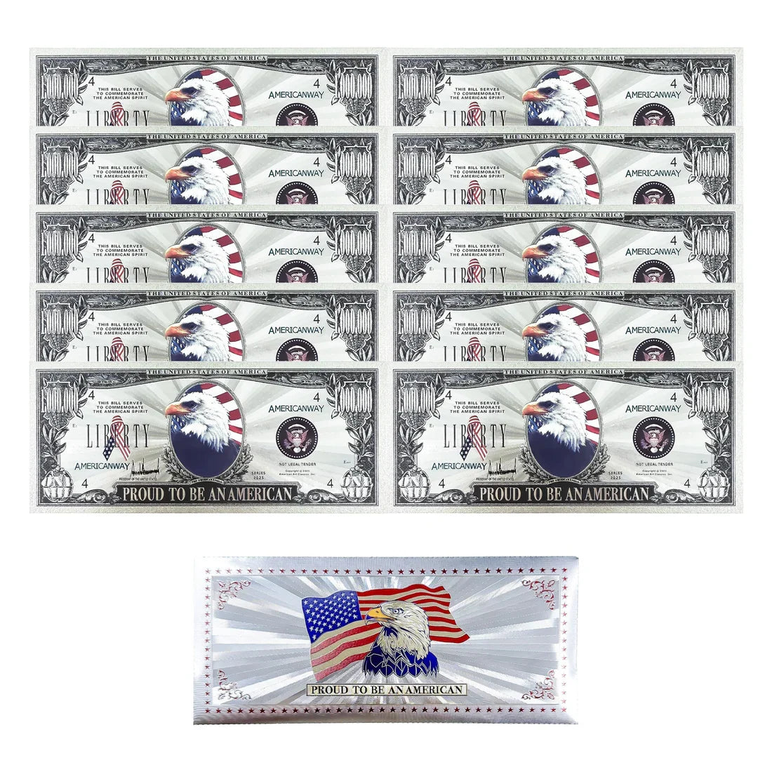 One Million Silver Eagle Bill