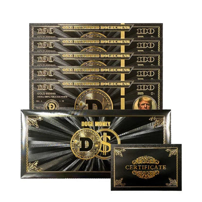 Trump D.O.G.E Bucks Bills - Certified