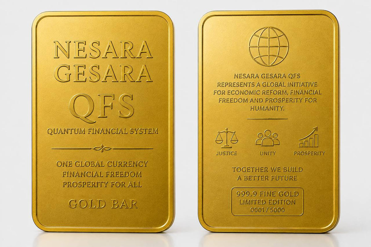 NESARA GESARA QFS GOLD BAR