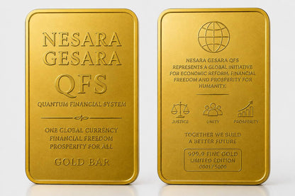 NESARA GESARA QFS GOLD BAR